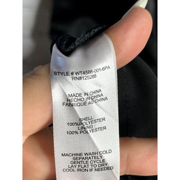 JASON WU LADIES BLACK HALTER MAXI FORMAL DRESS SZ (L) NEW WITH TAGS -RETAIL $300 - Picture 5 of 6